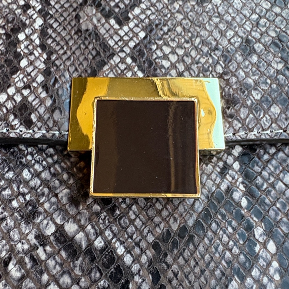 J. McLaughlin Maeve Python Snakeskin Embossed Sho… - image 8